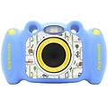 - fotocamera digitale compatta per bambini kiddypix blizz 2 mpx colore blu con borsa hard shell