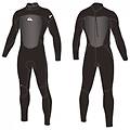 boy's /3 prologue backzip gbs tuta in neoprene bambini (10 years nero)