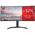 monitor 34' led curvo 34wp75cp-b 3440 x 1440 wide quad hd tempo di risposta 5 ms frequenza di