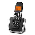 bravo platinum telefono dect nero argento