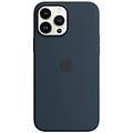 - custodia magsafe in silicone per iphone 13 pro max colore blu abisso