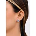 orecchini a bottone donna gioiello ins028or814rhaq