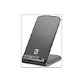 caricatore wireless supporto ricarica wireles da 10w nero