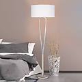 lampada da terra paris nichel