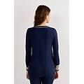 maglia in modal pretty flowers donna blu taglia s