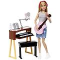 - barbie musicista accessori tastiera e chitarra giocattolo articolato idea regalo