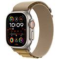 watch ultra 2 gps + cellular 49mm cassa in titanio con tan alpine loop small