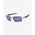 occhiali flak 2. 0 xl o polished white con lenti prizm deep water polarized