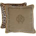 cuscino venezia s. c in velluto seta ecotone beige