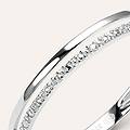 anello fascia sophia oro bianco diamante collezione sophia misura 59 oro bianco