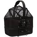 - cestino anteriore bici per animali domestici 41x47x29 cm nero