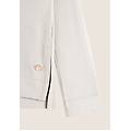 felpa donna in viscosa con collo alto regolabile white sand donna extra small