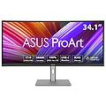 proart display pa34vcnv monitor professionale curvo da 34'' pollici ips 21 9 3440 x 1440 curvatura