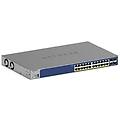 Netgear 24p Ge Poesmart Switch W 10g Sfpgs728