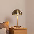 lampada da tavolo varzan 10857 oro antico metallo altezza 50 cm