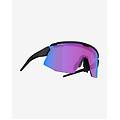occhiali breeze small nero con lenti lilla blu