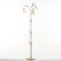 leroy merlin lampada da terra lucrezia avorio h 165 cm e14 3xmax12w