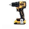 dcd708d2t-qw cacciavite elettrico e avvitatore a impulso 1650 giri/min nero giallo