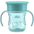 tazza perfect 360&deg; 12m+ turchese antigoccia 200 ml