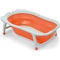 vaschetta bagnetto per bimbo a soffietto 15 kg colore arancio