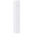 - mobile sottile bianco 30x42 5x225 cm in truciolato