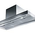 cappa a incasso style fst plus 908 x argento l 90 cm