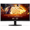 Aoc Monitor 27 Full Hd 1080p Curvo Black C27g4zxe