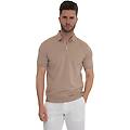 polo in maglina beige