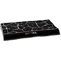 telo bagno new crackle in cotone nero