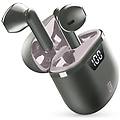 seek pro auricolare wireless in-ear musica e chiamate bluetooth grigio
