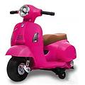scooter 6v (66 5cm) vespa piaggio rosa 1002 rs