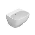 lavabatoio sospeso in ceramica con vasca alta 62x50 cm globo genesis ge061bi bianco ceramica