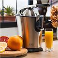 spremiagrumi arancia pro argento-nero 130w