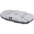 cuscino relax econap grigio l 55 x b 36 x h 8 cm
