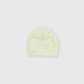 cappello in jersey da neonata beige taglia tu