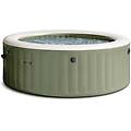 bubble spa verde oliva cm 216x71 6 posti con pompa rriscaldatore sistema purificazione acqua 120