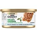 nature's creations trancetti in salsa 70 gr tonno confezione da 24 pezzi cibo umido per gatti