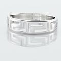 anello silver collection argento rodiato collezione silver collection misura 52 bianco