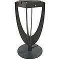 lampada led solare tulip con piedistallo grigio