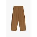 pantaloni dritti con vita alta