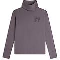 lupetto regular fit da donna con logo fy in strass
