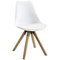 actona sedia dima bianco / rovere