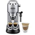 cafetera espresso semi-automatica dedica ec685. m 1 1l 15 bar thermoblock acciaio inox