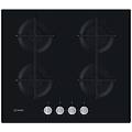 Indesit Piano Cottura Ing 61t Bk A Gas 4 Fuochi Gas Colore Nero