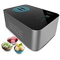 gelateria con compressore da 1 5 l gelacy 1500 touch. 150 w macchina per gelato schermo tattile