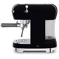 macchina da caff&egrave; espresso manuale 50's style nero lucido ecf02bleu