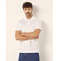 t-shirt taglio polo da uomo in cotone premium cotton / bianco ottico / xxl bianco ottico