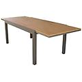 - viduus tavolo da giardino allungabile in alluminio e polywood
