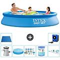 - piscina fuori terra in giro 305x61 cm blu include accessori coordinati a901