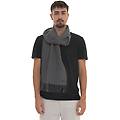 hugo boss - sciarpa naster grigio medio